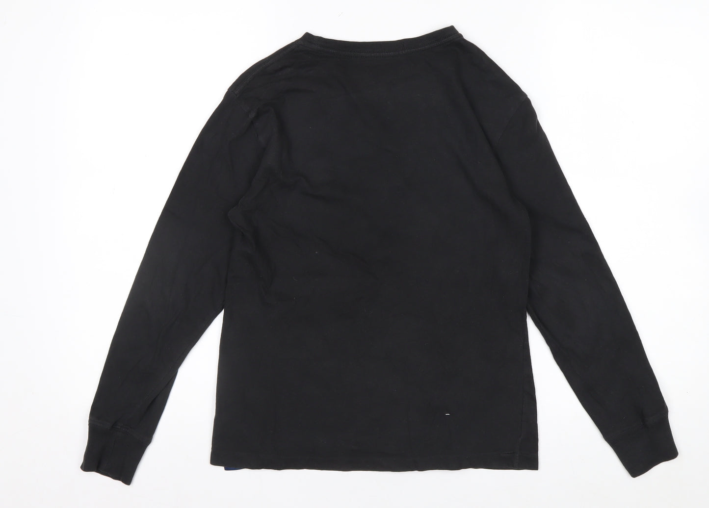 Ralph Lauren Men’s Black Long Sleeve Crew Neck Casual Top M
