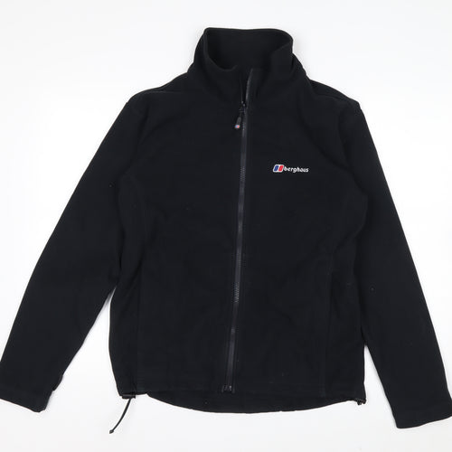 Berghaus Men Black Fleece Full Zip Outdoor Jacket M Regular Fit