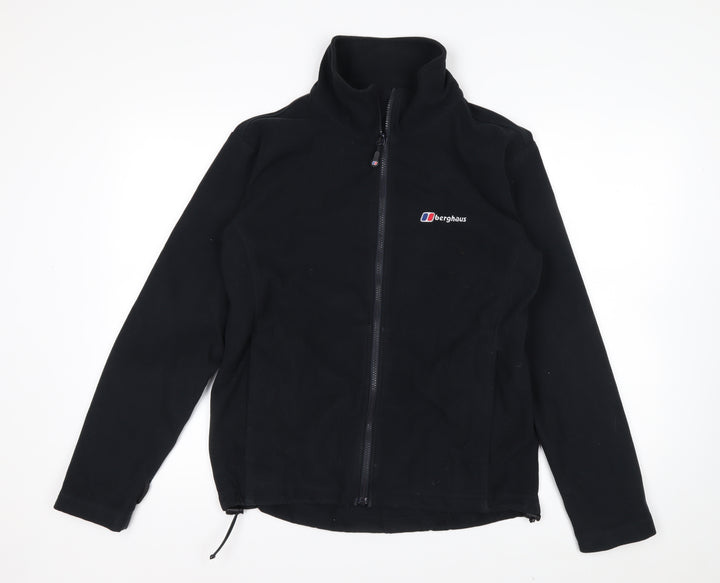 Berghaus Men Black Fleece Full Zip Outdoor Jacket M Regular Fit
