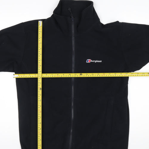 Berghaus Men Black Fleece Full Zip Outdoor Jacket M Regular Fit