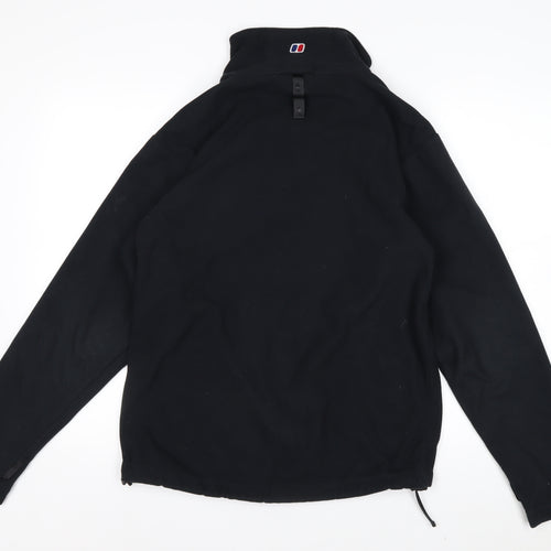 Berghaus Men Black Fleece Full Zip Outdoor Jacket M Regular Fit