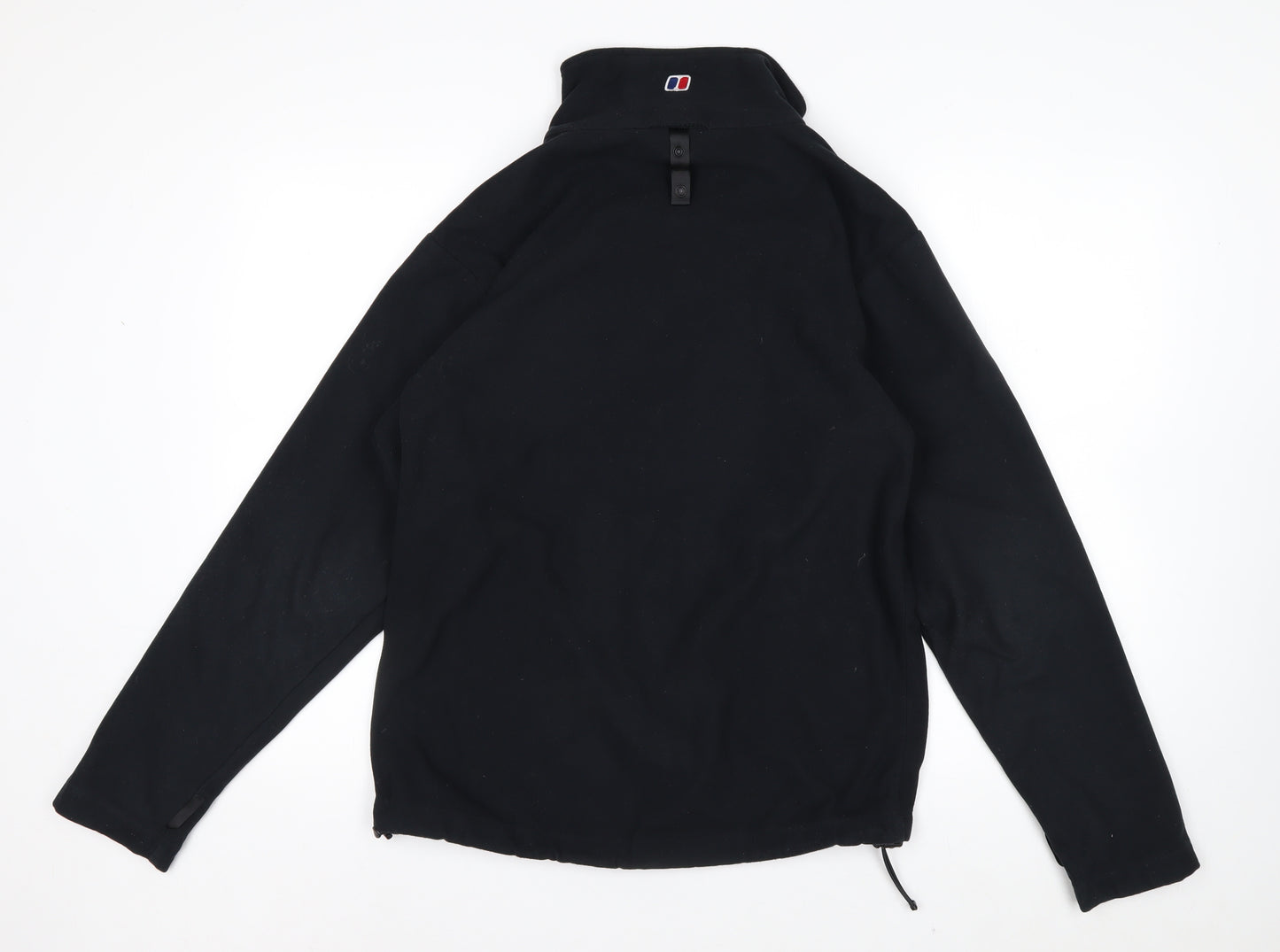 Berghaus Men Black Fleece Full Zip Outdoor Jacket M Regular Fit