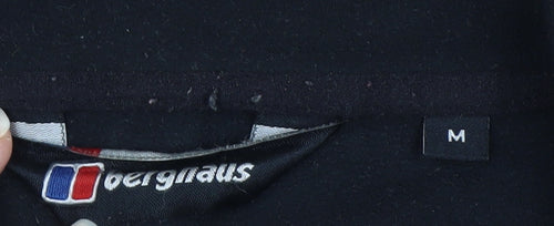 Berghaus Men Black Fleece Full Zip Outdoor Jacket M Regular Fit