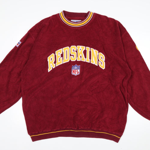 Starter Pro Line Men's Red XL Pullover Fleece NFL Sweatshirt