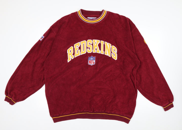 Starter Pro Line Men's Red XL Pullover Fleece NFL Sweatshirt