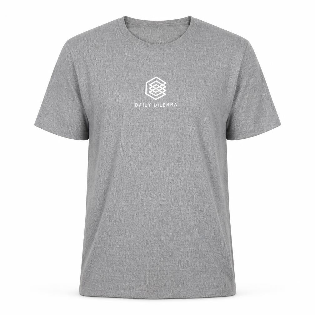 Max Mens Grey Slim Fit Crew Neck Short Sleeve T-Shirt M