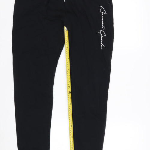 Avant Garde Paris Men's Black Jogger Trousers Size M