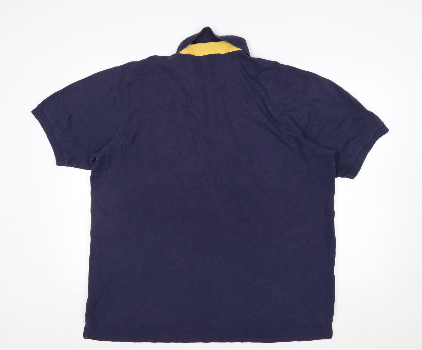 Disney Store Men’s Blue Donald Duck Polo Shirt XL Cotton
