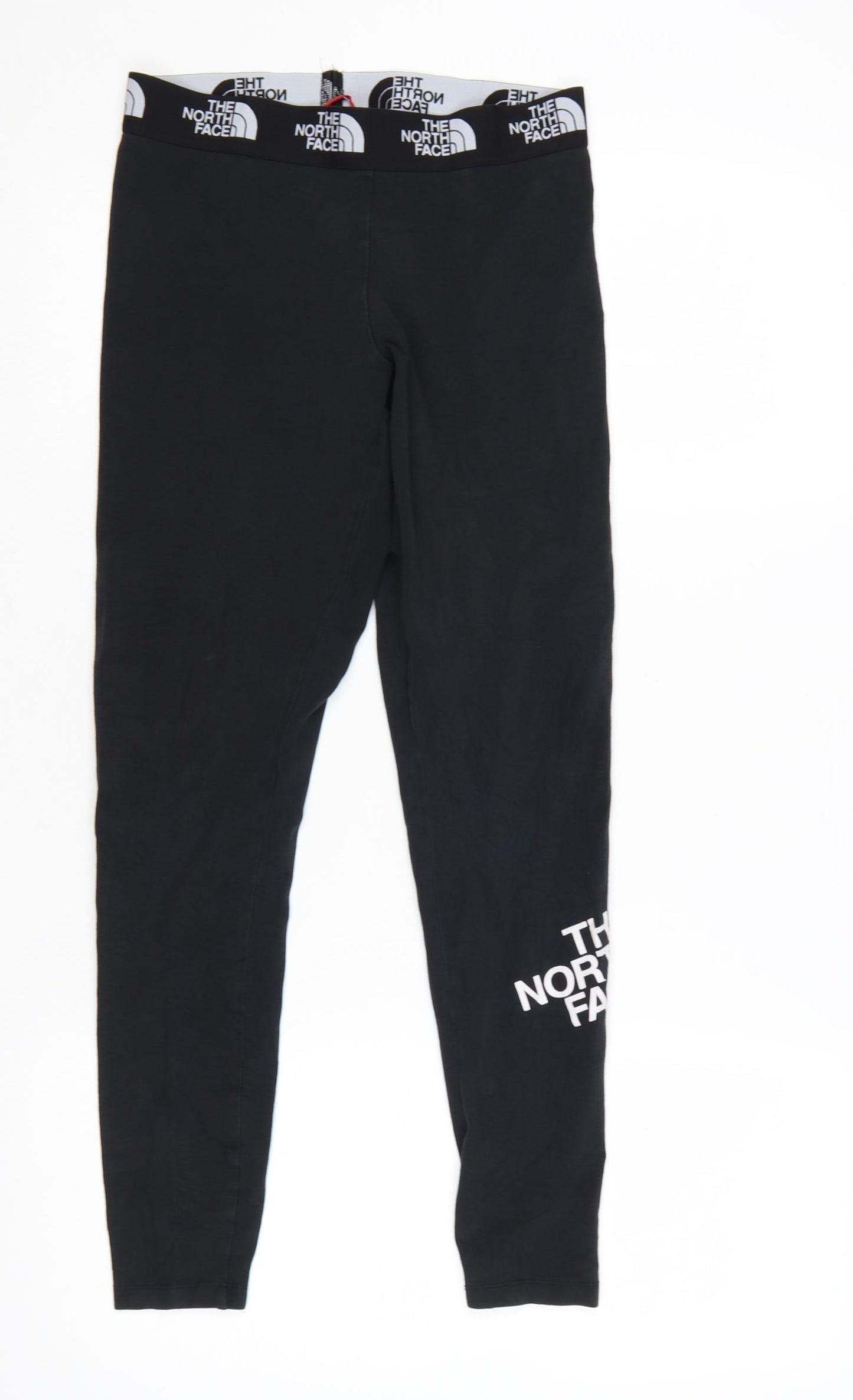 The North Face Womens Black Stretch Logo Leggings Size S