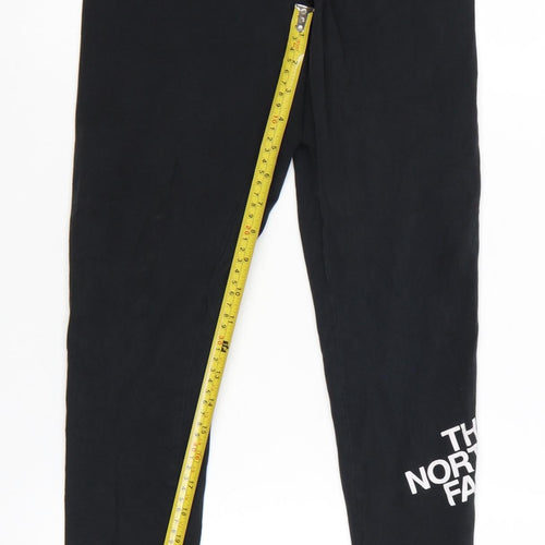 The North Face Womens Black Stretch Logo Leggings Size S