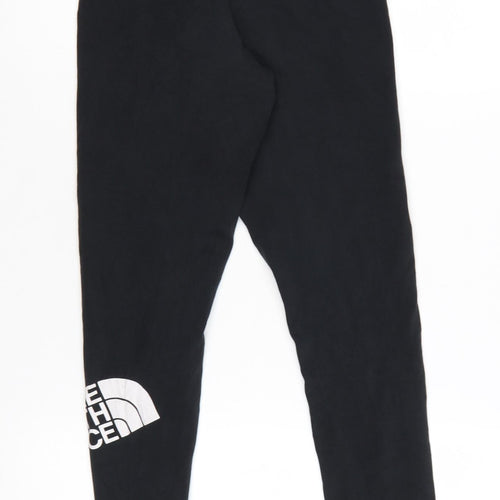 The North Face Womens Black Stretch Logo Leggings Size S