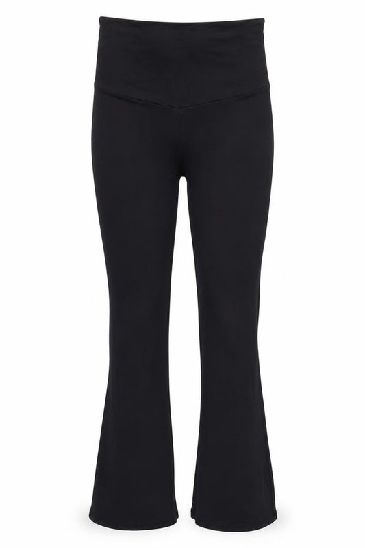 H&M Mama Women's Black Maternity High Rise Stretch Leggings M