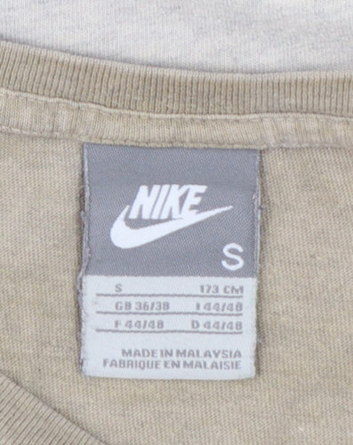 Nike Women's Beige Los Angeles 1984 Cotton T-Shirt Size S