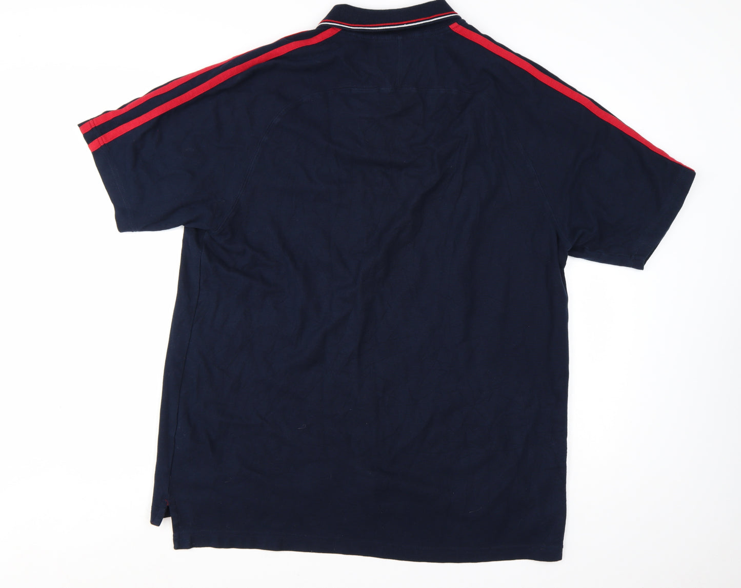 Marks and Spencer Mens Blue England Football Polo Shirt XL