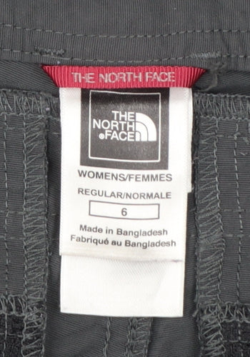 The North Face Womens Grey Cargo Convertible Trousers Size 6