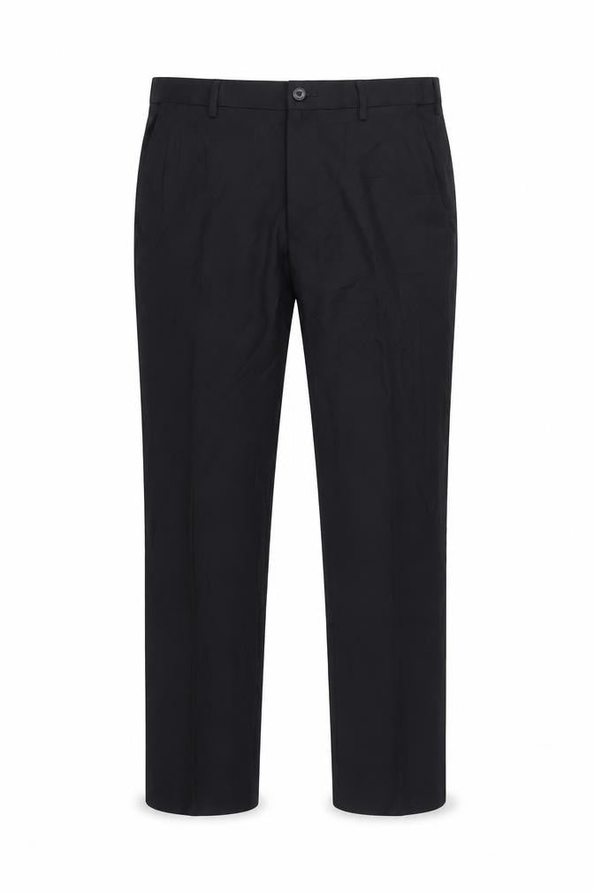 Marks and Spencer Men's Black Regular Fit Dress Pants 34W 29L