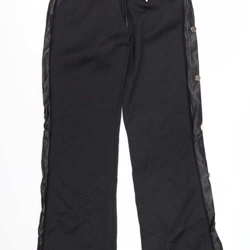 Manière De Voir Women's Black Size 8 Jogger Style Trousers