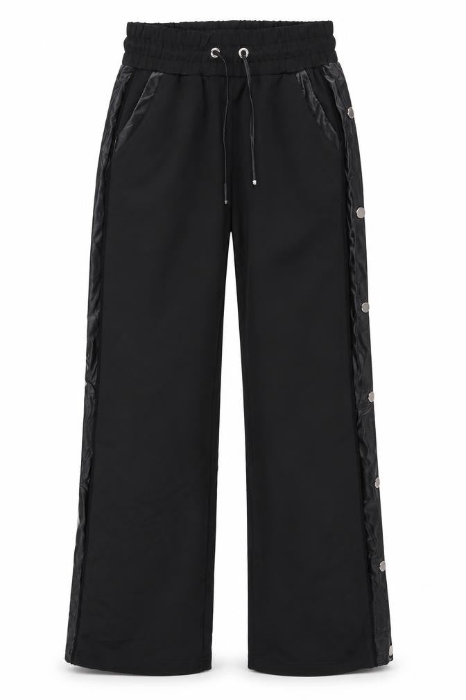 Manière De Voir Women's Black Size 8 Jogger Style Trousers