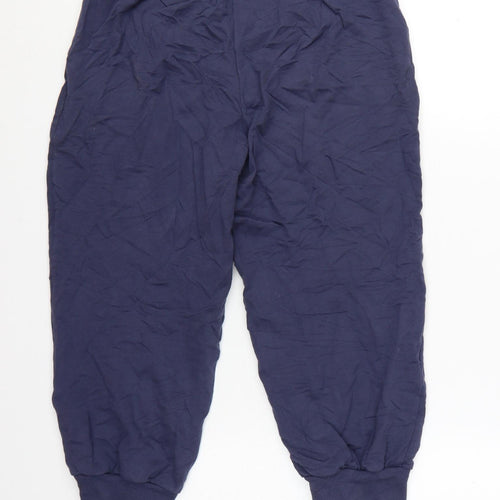 Pineapple Womens Navy Blue S Jogger Sweatpants Cotton