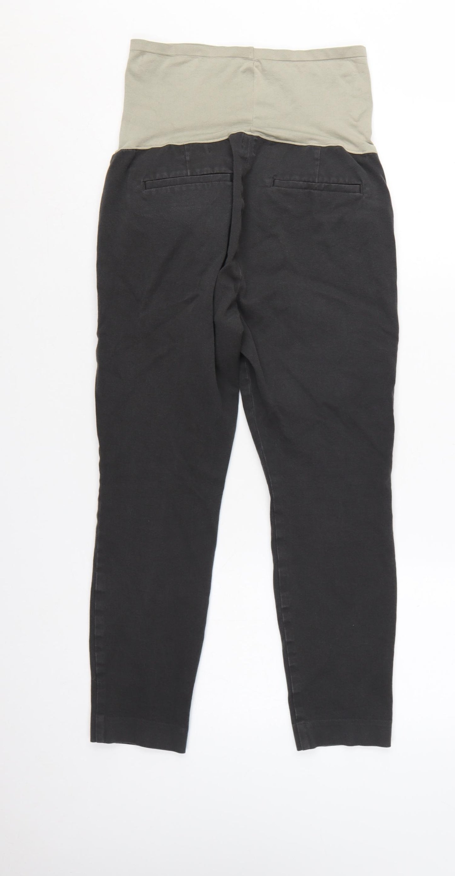 GAP Maternity Black Skinny Ankle Jeans Womens Size 8 High Waist