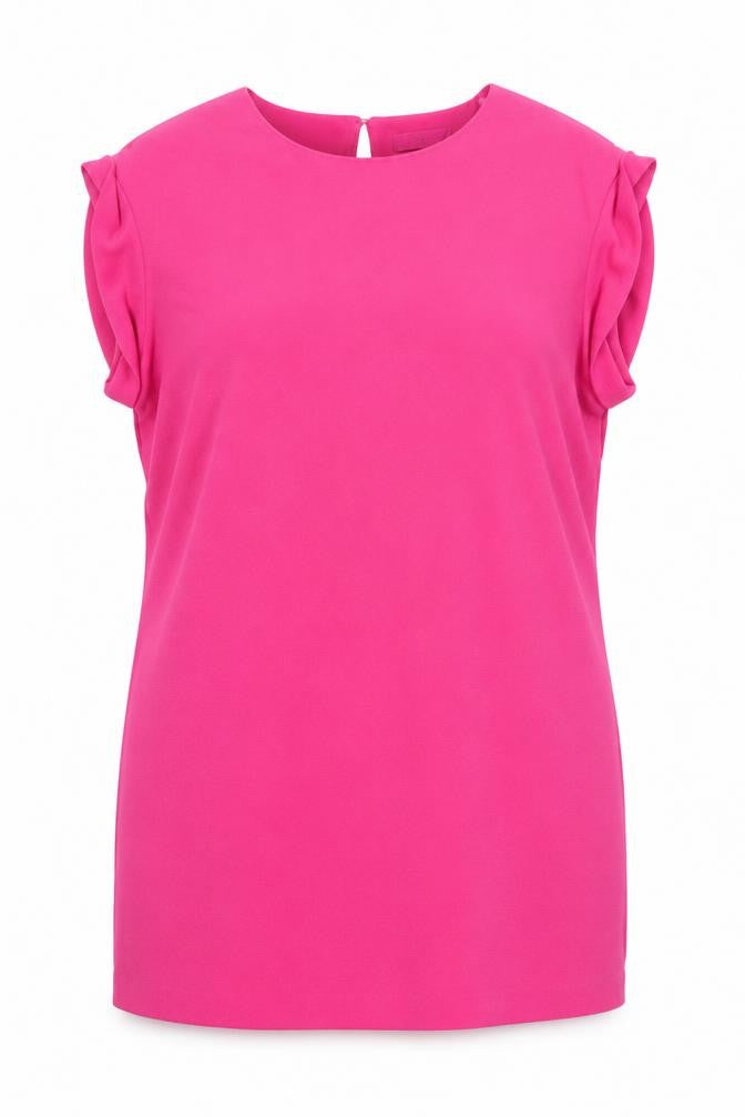 Next Women’s Pink Shift Dress Size 26 Plus Short Sleeve Crew Neck