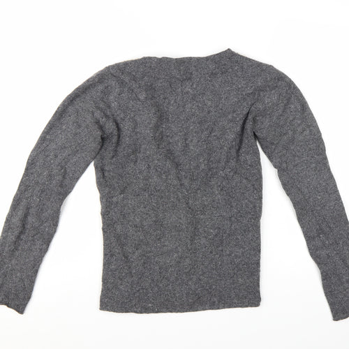 Day Birger et Mikkelsen Women's Grey Sequin V-Neck Cardigan S