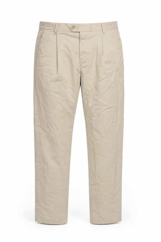 Jaeger Mens Beige Chino Trousers 30 in Regular Fit Cotton Blend