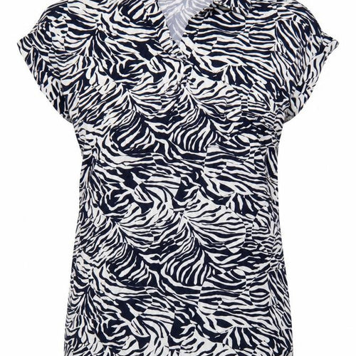 Marks and Spencer Women’s Multicoloured Zebra Print Short Sleeve Shift Dress Size 18