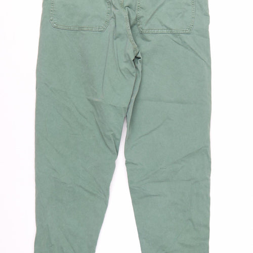 Marks and Spencer Women’s Green Size 10 Tapered Stretch Jeans