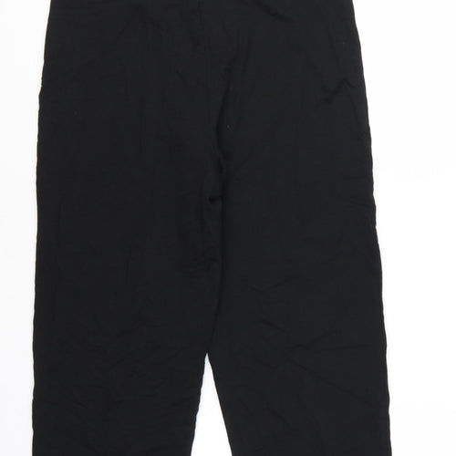 Marks and Spencer Women Black Size 14 Capri Leggings Stretch Cotton