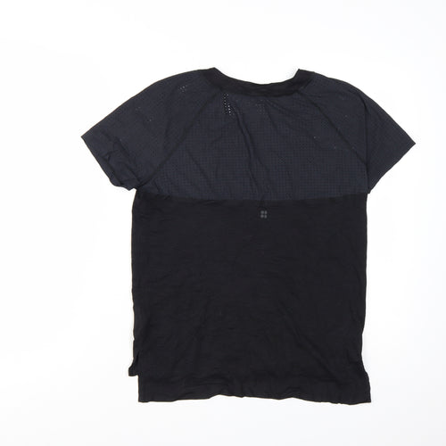 Sweaty Betty Women's Black Short Sleeve Active T-Shirt Size S