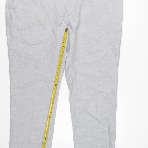 Marks and Spencer Men’s Grey Regular Fit Dress Pants 48 Short