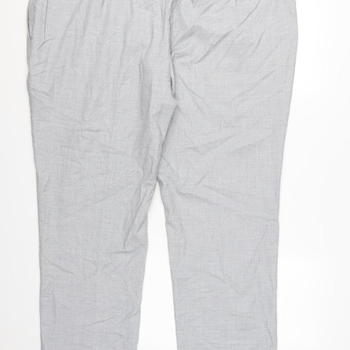 Marks and Spencer Men’s Grey Regular Fit Dress Pants 48 Short