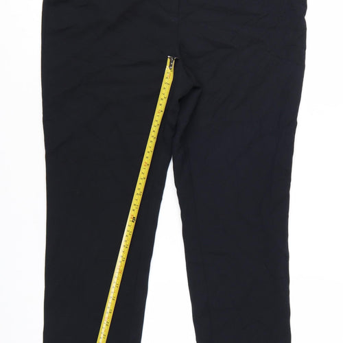 Marks and Spencer Women’s Black Size 12 Petite Ankle Trousers