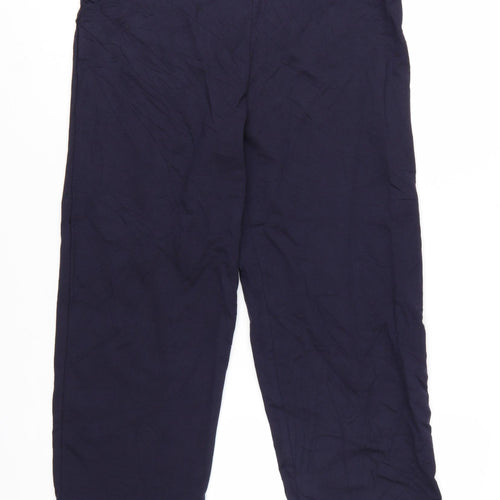 Marks and Spencer Womens Blue Size 12 Capri Cropped Trousers