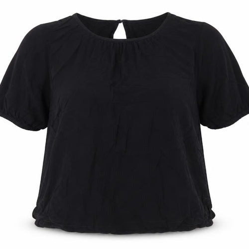 Marks and Spencer Women’s Black Chiffon Short Sleeve Blouse Size 18
