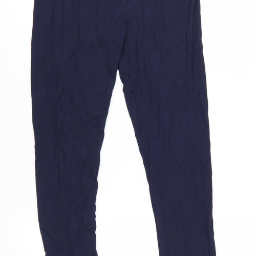 Marks and Spencer Women's Blue Size 10 Ankle Leggings