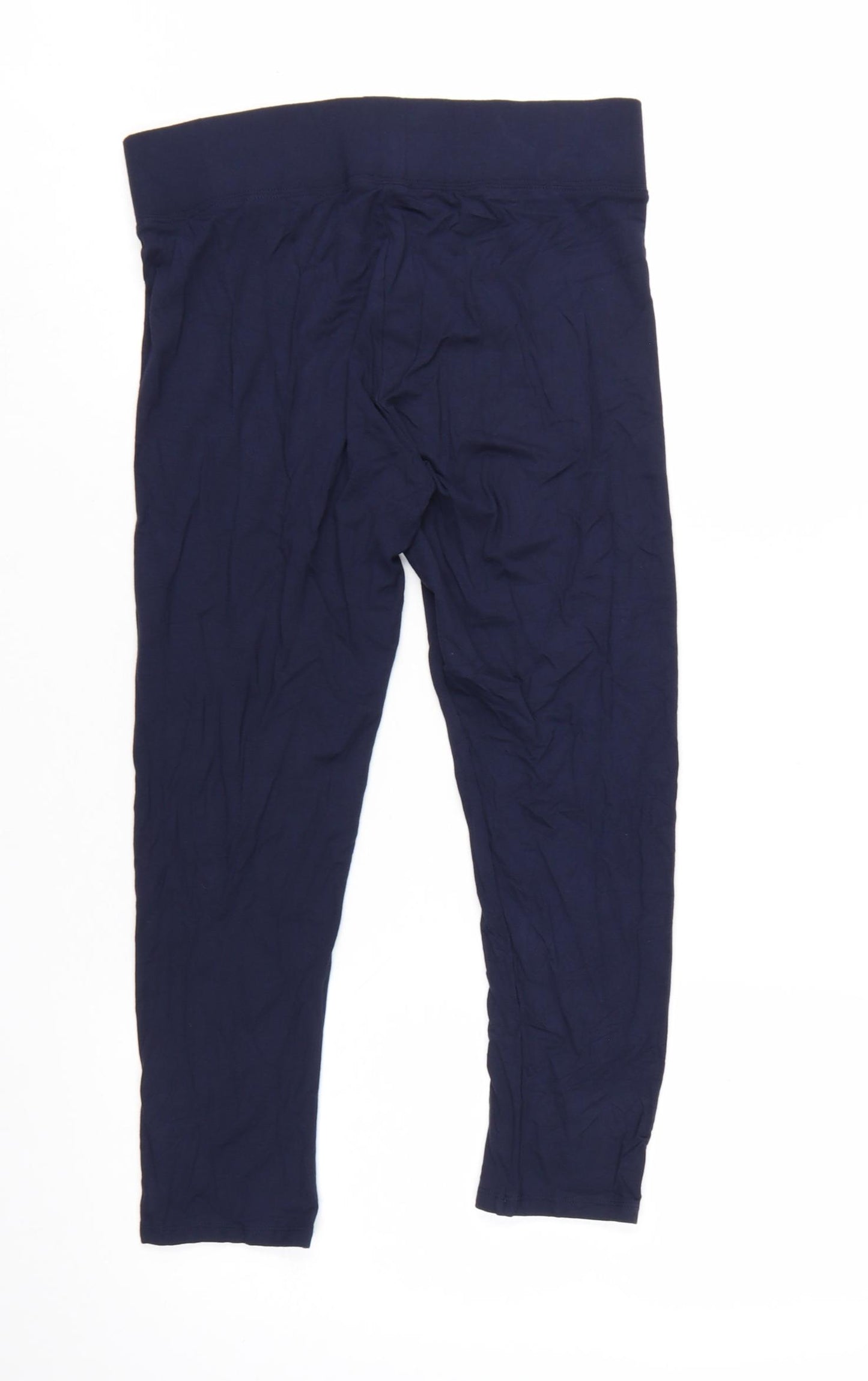 Marks and Spencer Women's Blue Size 10 Ankle Leggings