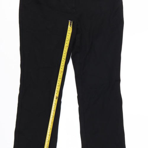 Marks and Spencer Per Una Women's Black Size 10 Stretch Trousers
