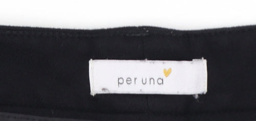 Marks and Spencer Per Una Women's Black Size 10 Stretch Trousers