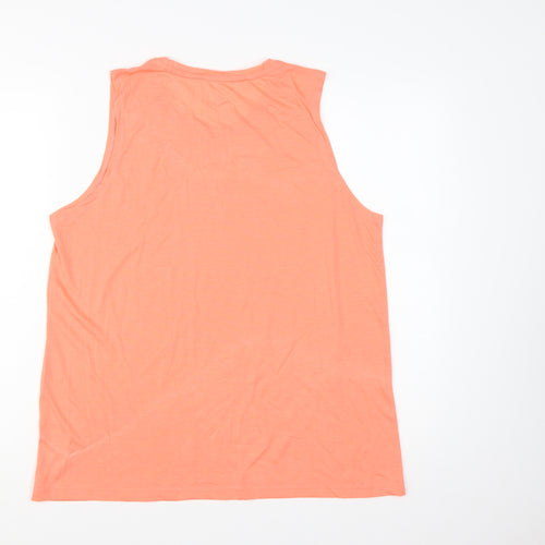 Regatta Women's Orange Cotton Sleeveless Tank Top Size 16