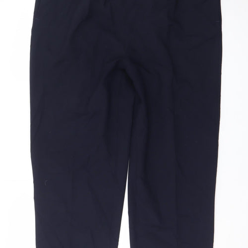 Bm Collection Women's Black Size 18 Elastic Waist Stretch Trousers