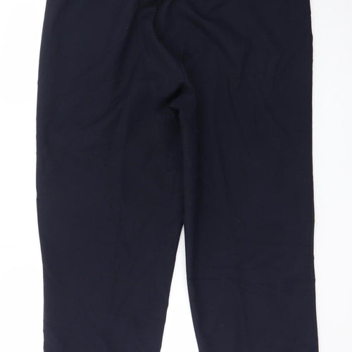 Bm Collection Women's Black Size 18 Elastic Waist Stretch Trousers
