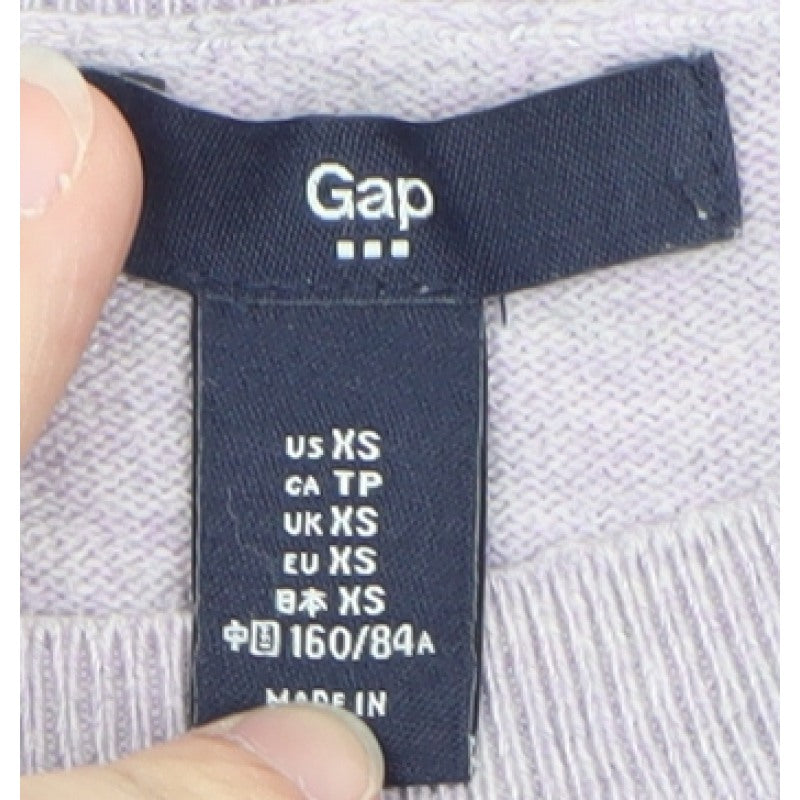 Gap Mens Grey XS Crew Neck Pullover Jumper Classic Knit