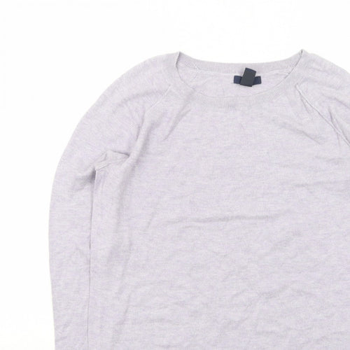 Gap Mens Grey XS Crew Neck Pullover Jumper Classic Knit