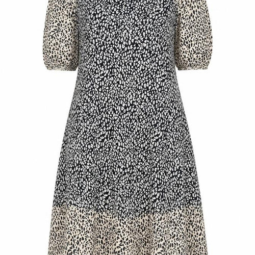 Marks and Spencer Women's Multicoloured Animal Print Midi Dress Size 10