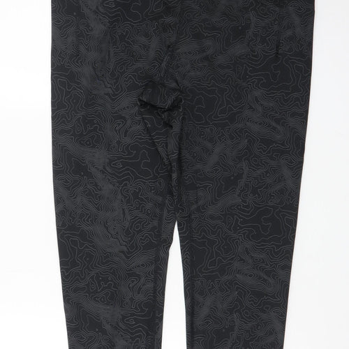 Marks and Spencer Goodmove Women's Black Size 18 High Rise Ankle Leggings