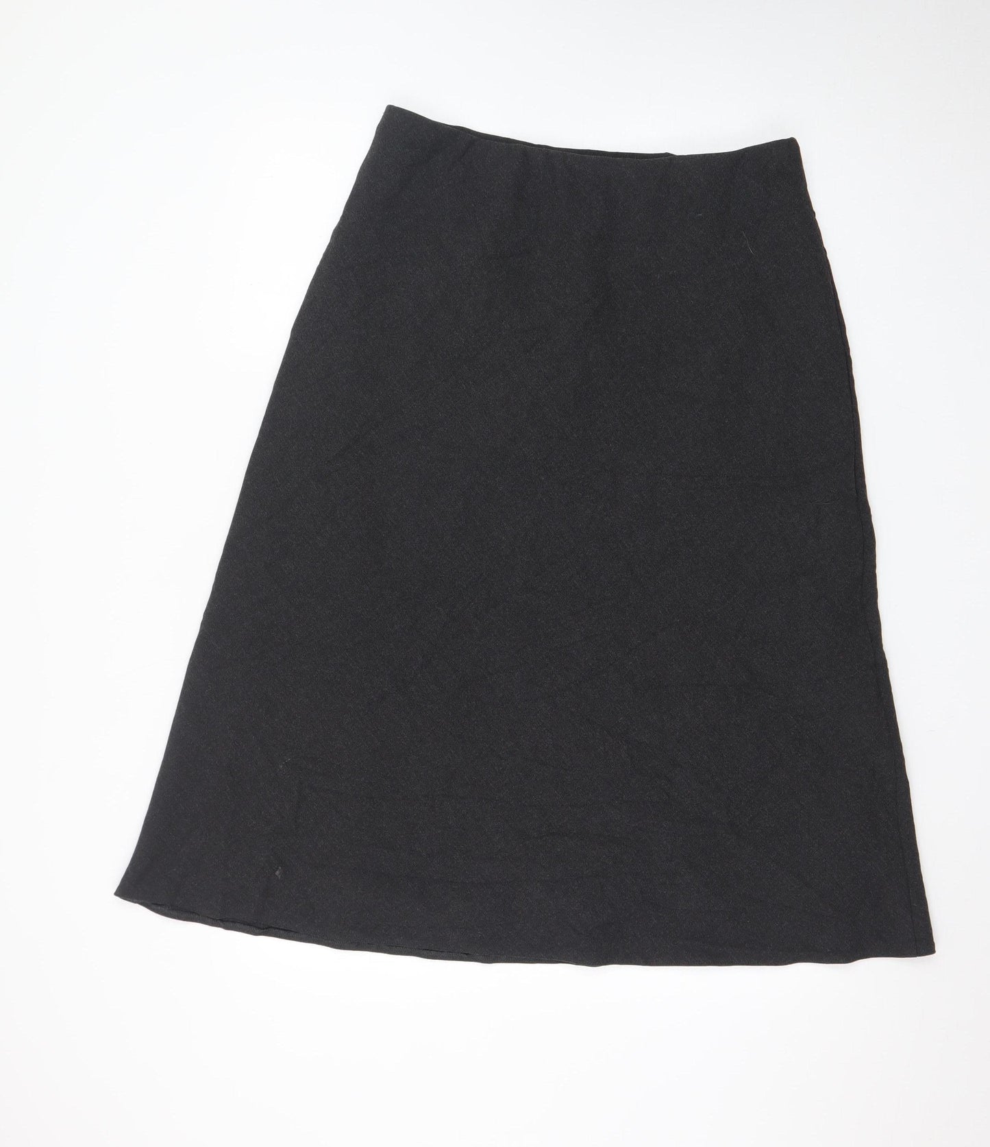 Marks and Spencer Women’s Black Wool Blend A-Line Skirt Size 16