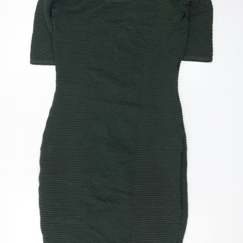 Marks and Spencer Women’s Green Bodycon Knit Dress Size 8