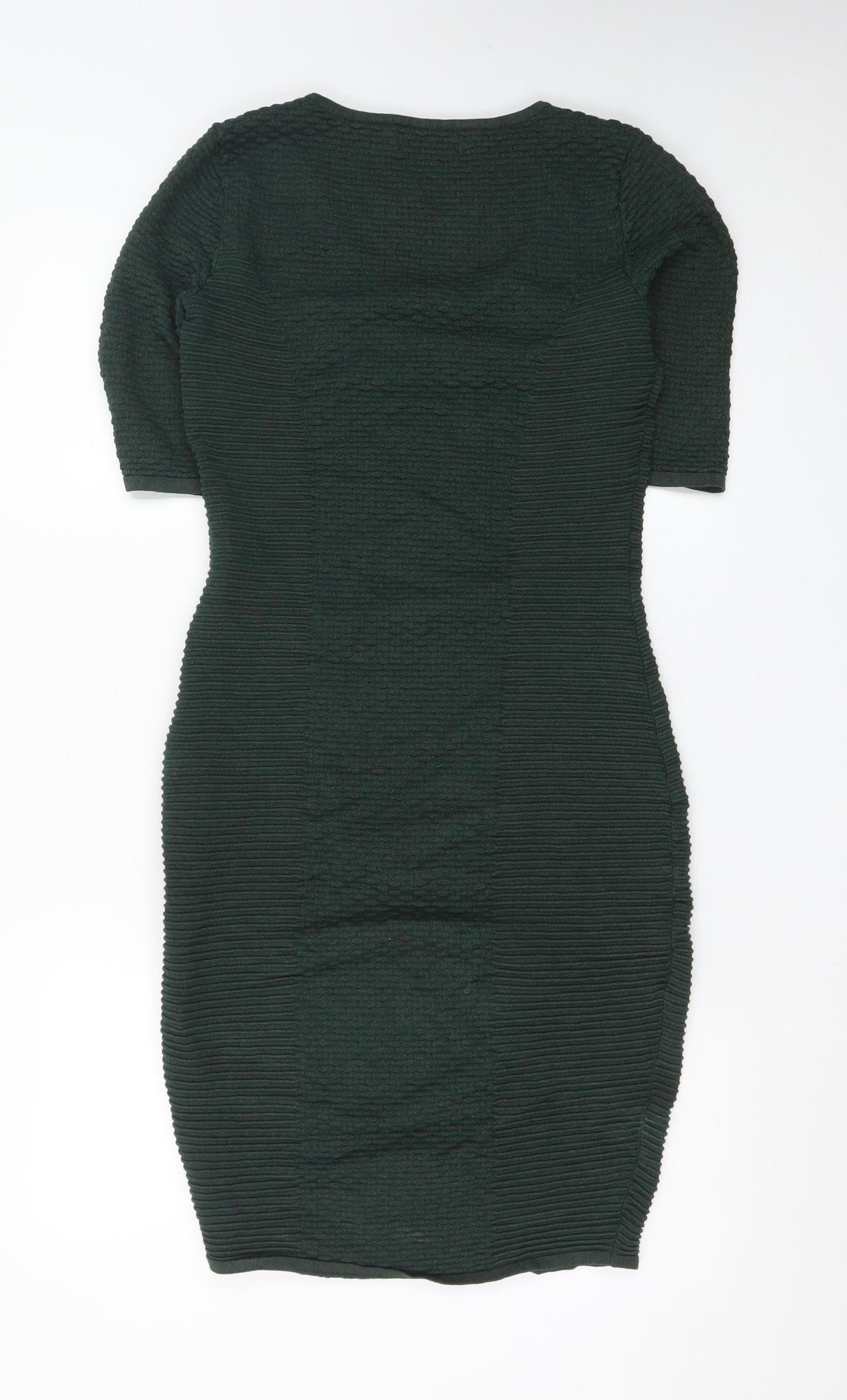 Marks and Spencer Women’s Green Bodycon Knit Dress Size 8